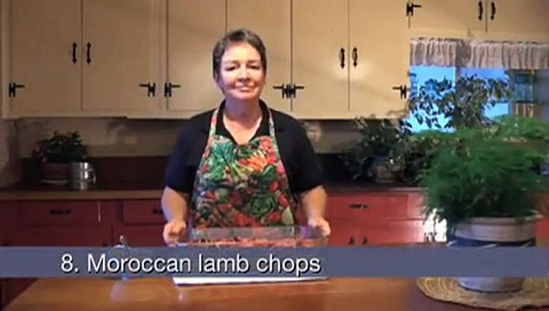 Baked Moroccan Lamb Chops