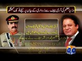 Govt will not stay silent if Army is criticized PM Nawaz-Geo Reports-18 Jun 2015