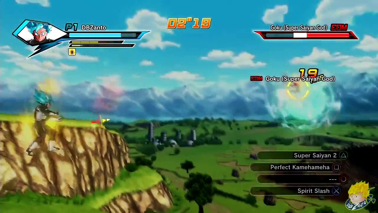 Dragon Ball Xenoverse (PS4): Super Saiyan God Super Saiyan Vegeta's Costume [DLC]【60FPS 1080P】