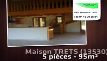 A louer - Maison/Villa - TRETS (13530) - 5 pièces - 95m²