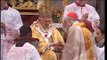 Benedict XVI gives a ring to each new cardinal