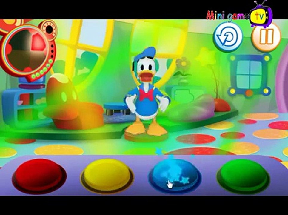 Mickey Mouse ClubHouse game. Donald's Dance - Wiggle - Disney Junior