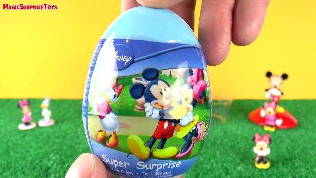 Minnie Mouse Electronic Cash Register SURPRISE EGGS Disney Mickey AngryBirds Huevos Sorpre