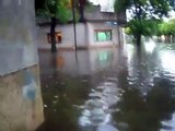 Inundacion en Villa Maipu, San Martin, Provincia de Buenos Aires