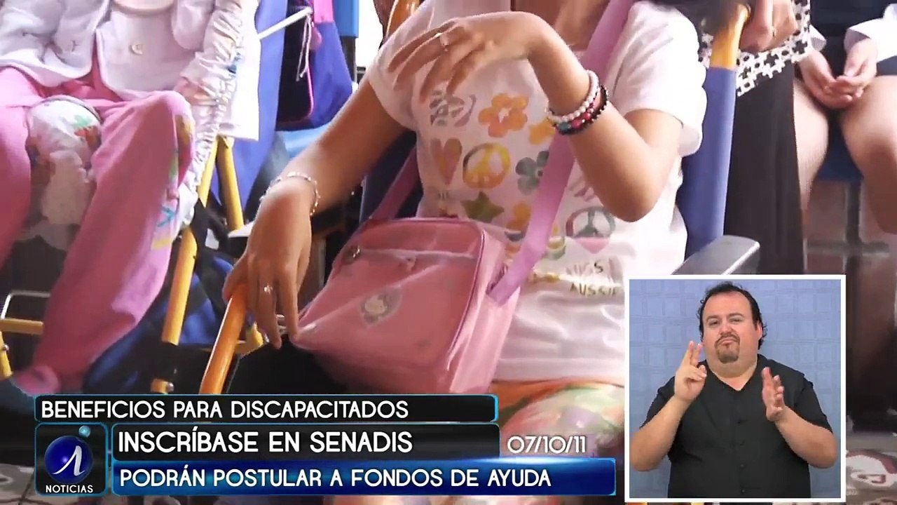 INSCRIPCIÓN DE PERSONAS CON DISCAPACIDAD EN SENADIS