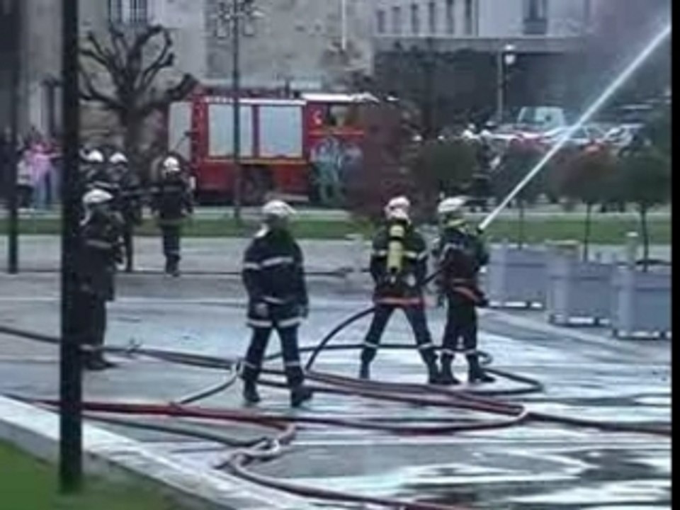 Incendie du casino de Salins les bains