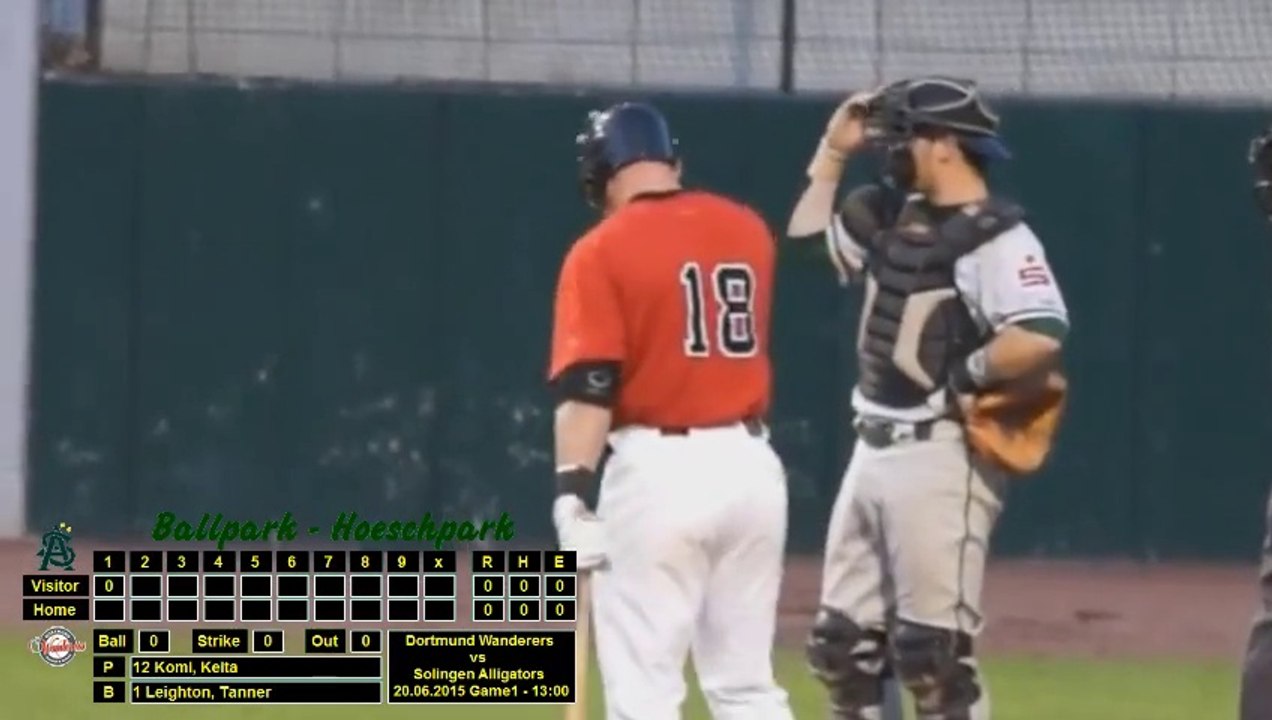 Dortmund Wanderers vs Solingen Alligators - 20.06.2015 13:00 Game 1
