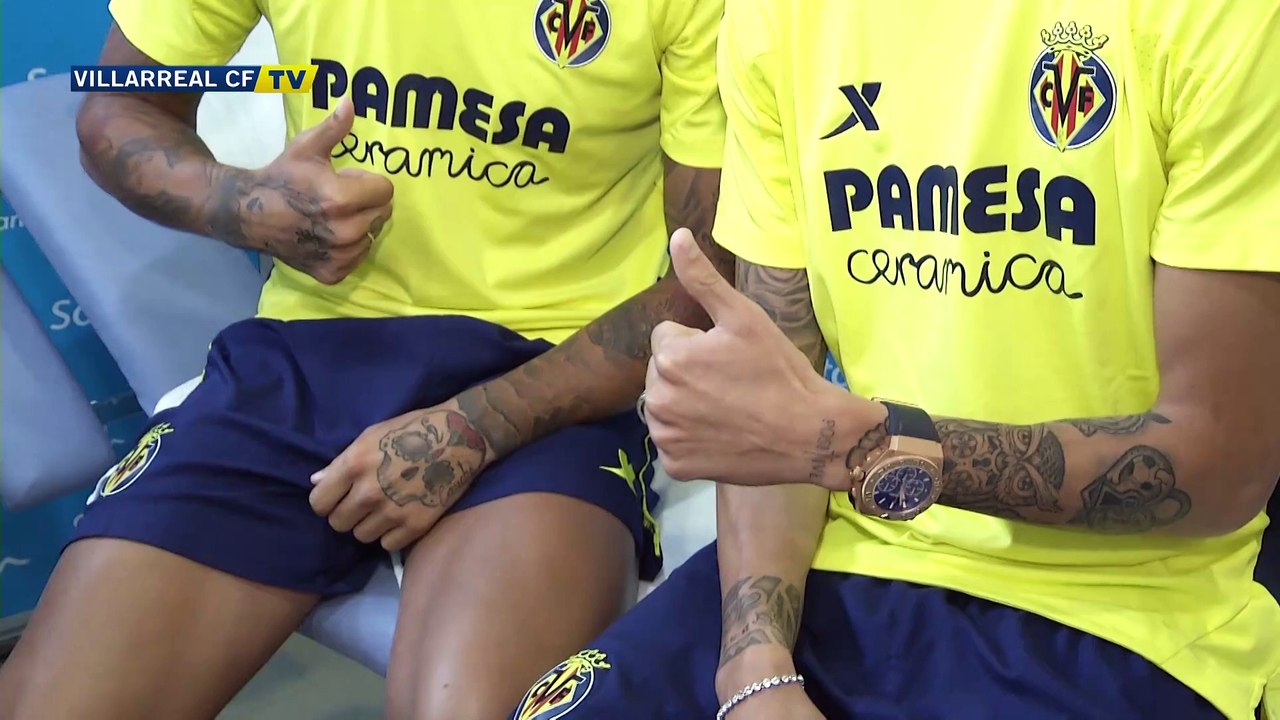 Revisión Médica de Samu García y Samu Castillejo con el Villarreal
