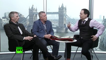 'Get outta here!' Max Keiser beats 'Jamie Dimon' bankster