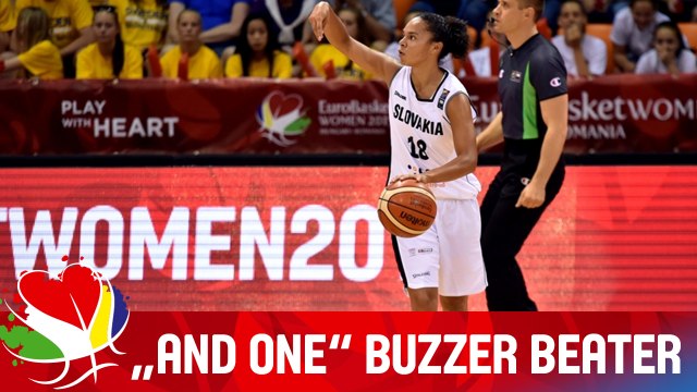 Toliver's Outrageous And One Buzzer Beater! - Slovak Republic v Serbia - EuroBasket Women 2015