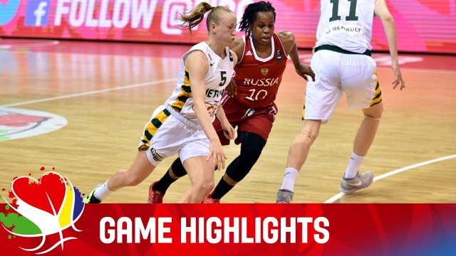 Lithuania v Russia - Game Highlights - Group F - EuroBasket Women 2015