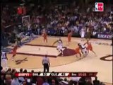 Lebron James Hits Head Hard On The Floor