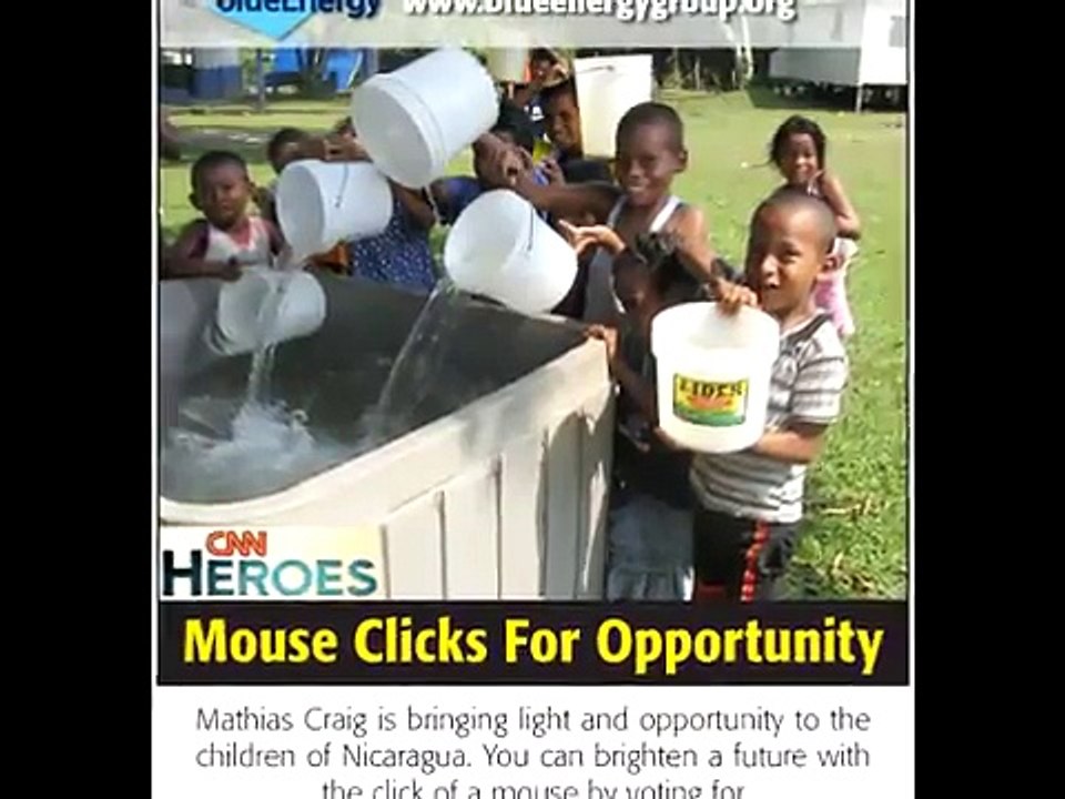 blueEnergy for CNN Heroes Viewers' Choice Award (English)