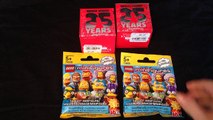 The Simpsons 25 years key chains mystery box and Lego mini figures opening