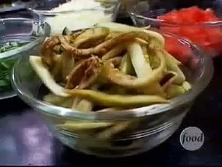 Alton Brown's 1 Minute Eggplant Parmesan