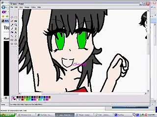 Youtube Background Anime Speedpaint (2009)