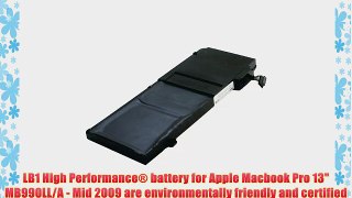 LB1 High Performance Replacement Battery for Apple MacBook Pro 13 MB990LL/A Laptop Notebook