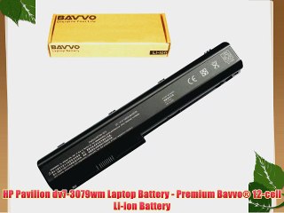 HP Pavilion dv7-3079wm Laptop Battery - Premium Bavvo? 12-cell Li-ion Battery