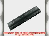 HP 436281-141 Laptop Battery - New TechFuel Professional 6-cell Li-ion Battery