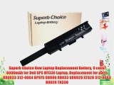 Superb Choice New Laptop Replacement Battery 9 cells 6600mAh for Dell XPS M1530 Laptop Replacement