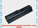 UBatteries Laptop Battery Compaq Persario F557US - 12 Cell 8800mAh