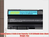 Exxact Parts Solution? DELL Compatible 6-Cell 11.1V 5200mAh New Replacement Laptop Battery