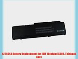 42T4643 Battery Replacement for IBM Thinkpad X300 Thinkpad X301