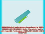 10.80V4600mAhLi-ionReplacement Laptop Battery for LENOVO 3000 V200 LENOVO 3000 V100 Series