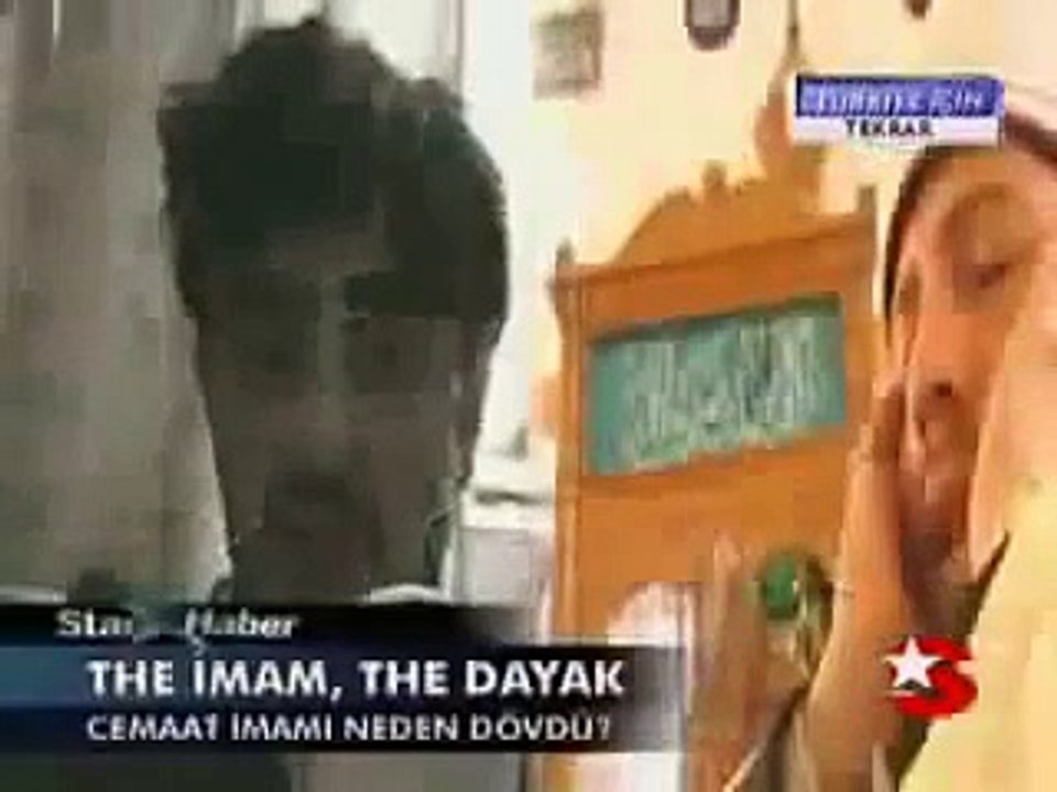 Teravih namazını hızlı kıldıran imam cemaatten dayak yedi-)
