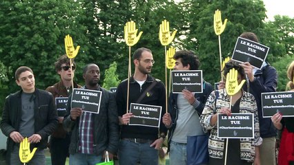 Fusillade de Charleston: rassemblement de SOS Racisme à Paris