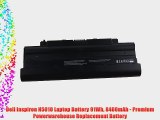 Dell Inspiron N5010 Laptop Battery 91Wh 8400mAh - Premium Powerwarehouse Replacement Battery