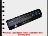 UBatteries Laptop Battery Toshiba Satellite L75D-A7283 - 8800mAh 12 Cell