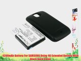 4200mAh Battery For SAMSUNG Relay 4G Extended Battery With Black Back Cover