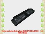 UBatteries Laptop Battery Sony VAIO VGP-BPS15/B VGN-P - 7.4V 31Whr (Black)