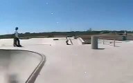 kickflip melong grab skateboarding
