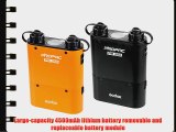Godox Propac PB960 Flash Power Battery Pack Dual Output with Cable for Nikon Camera(Black)