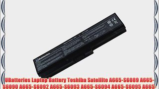 UBatteries Laptop Battery Toshiba Satellite A665-S6089 A665-S6090 A665-S6092 A665-S6093 A665-S6094