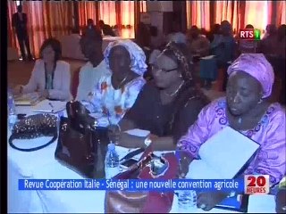Revue coopération Italie-sénégal : une nouvelle convention agricole