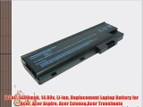 8 Cell 4400mah 14.80v Li-ion Replacement Laptop Battery for Acer Acer Aspire Acer ExtensaAcer