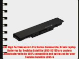LB1 High Performance Battery for Toshiba Satellite L655-S5155 Laptop Notebook Computer PC [6-Cell