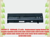 TO3399-12 - 8800mAh 12 cells - Replacement Laptop Battery For Toshiba Satellite A100 A105 A105-S4334