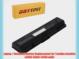 Laptop / Notebook Battery Replacement for Toshiba Satellite L305D-S5881 (4400 mAh)