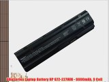 UBatteries Laptop Battery HP G72-227WM - 6600mAh 9 Cell