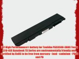 LB1 High Performance New Battery for Toshiba PA3356U-3BRS Tecra S10-0JX Dynabook TX Series