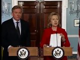 Secretary Clinton Holds a Bilateral Meeting With Lithuanian Foreign Minister Azubalis