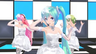 【MMD】Higai Mousou Keitai Joshi 【Luka•Miku•Gumi】