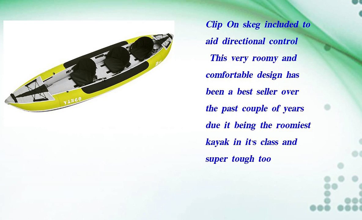 Z Pro Tango 300 Inflatable Kayak