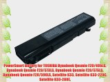 PowerSmart Battery for TOSHIBA Dynabook Qosmio F20/495LS Dynabook Qosmio F20/573LS Dynabook