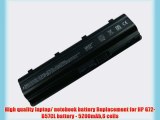 High quality laptop/ notebook battery Replacement for HP G72-B57CL battery - 5200mAh6 cells