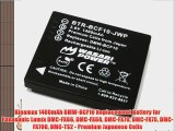 Kinamax 1400mAh DMW-BCF10 Replacement Battery for Panasonic Lumix DMC-FX66 DMC-FX68 DMC-FX70